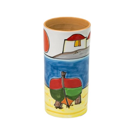 Wine or utensil holder Dammusi Elaborato De Simone Pottery Wine or utensil holder Dammusi Elaborato De Simone Pottery